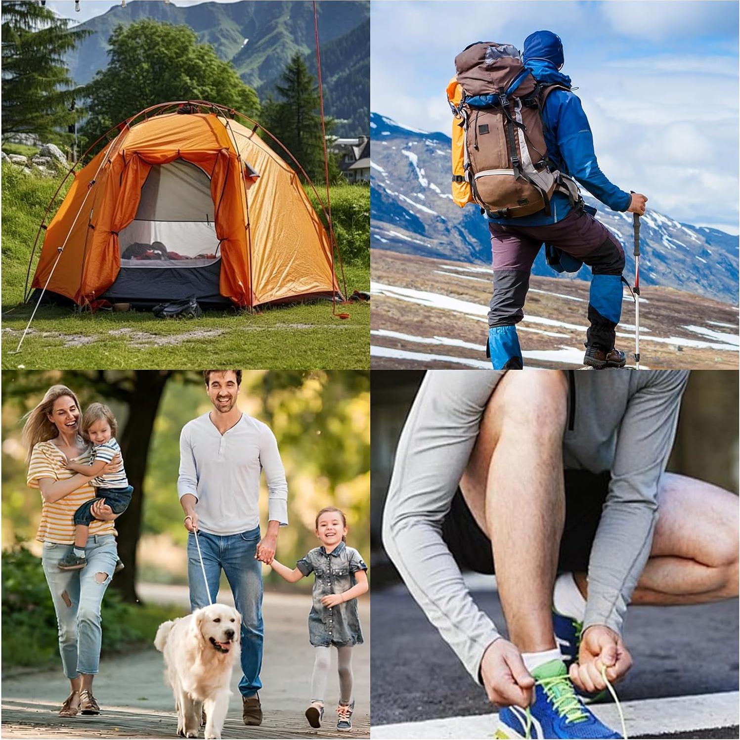 Cuerda de Nylon Paracord TOWSWELL 15.24m 4mm Blanca