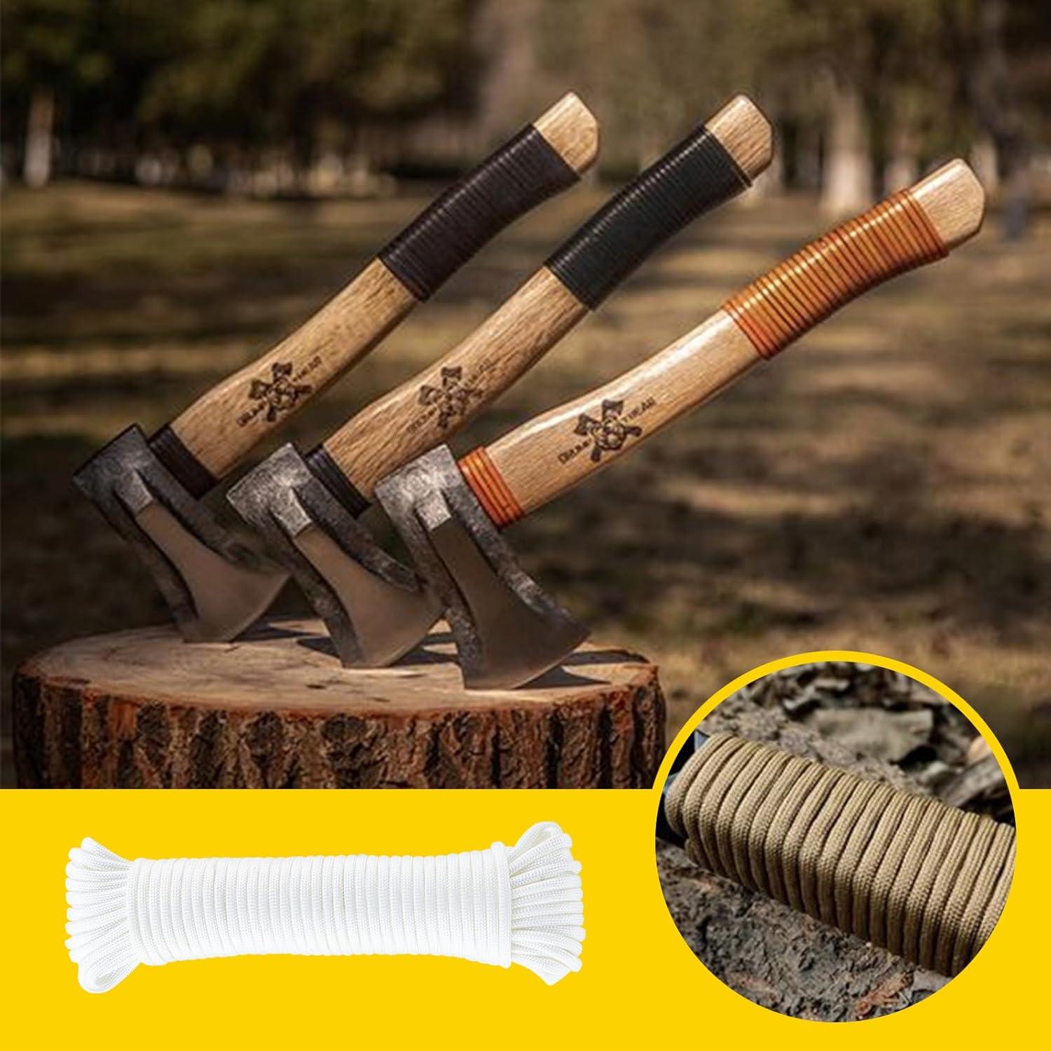 Cuerda de Nylon Paracord TOWSWELL 15.24m 4mm Blanca