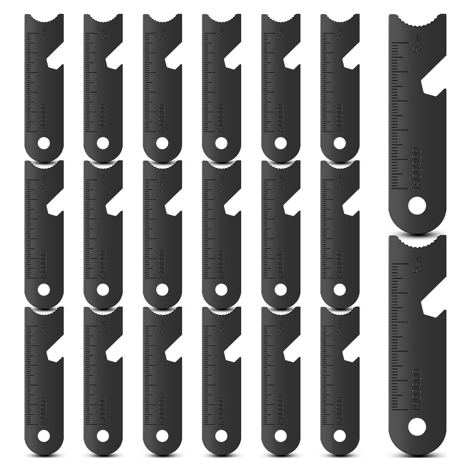 Raspador de Yesca BBTO 20 Piezas Acero al Carbono Camping