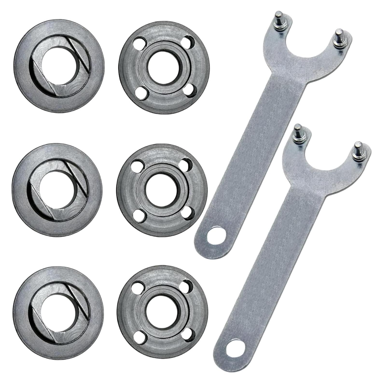 Kit de Tuercas de Bloqueo Axyuada para Amoladora Angular 8PCS