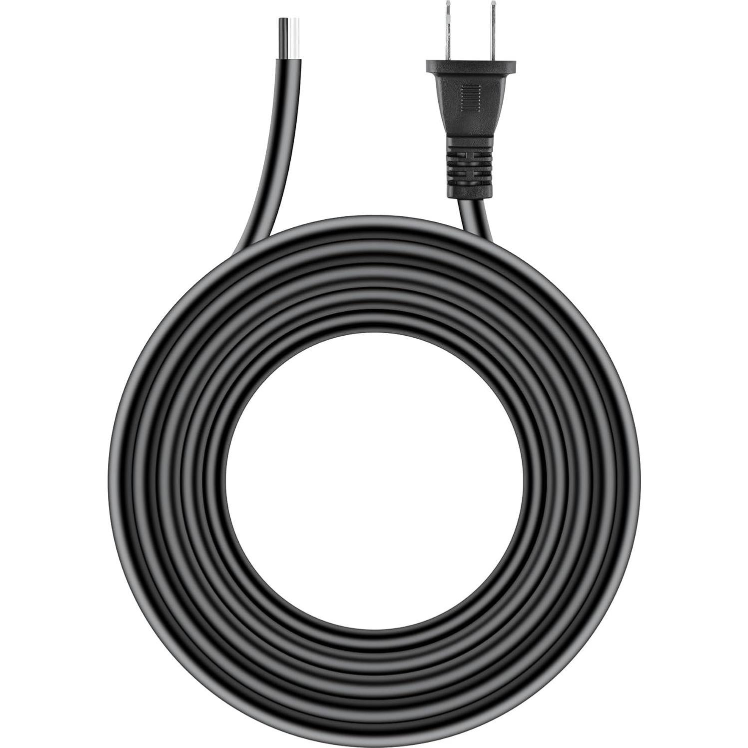 Cable de Alimentación AC 3m UL 18AWG para Black and Decker
