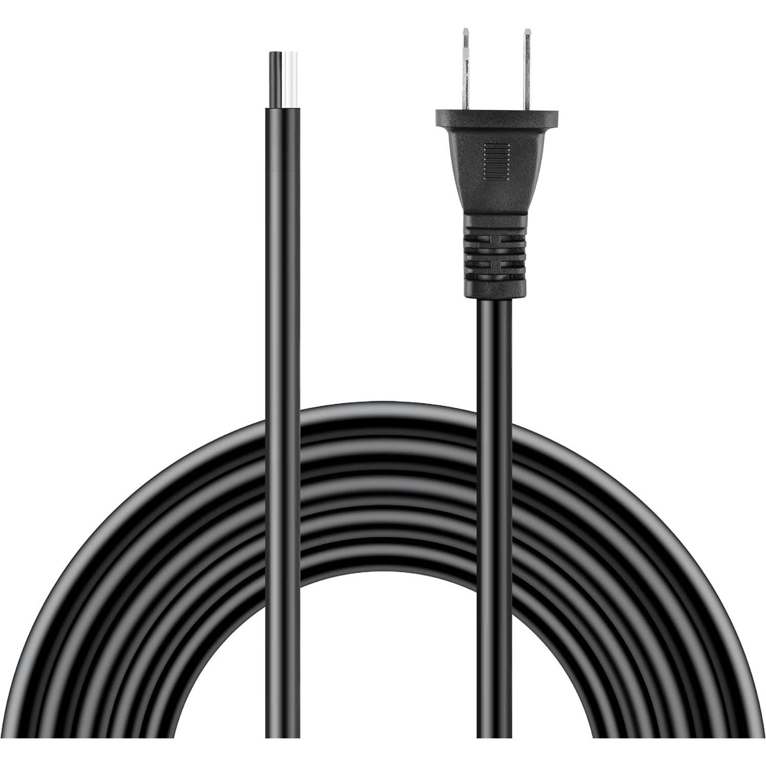 Cable de Alimentación AC 3m UL 18AWG para Black and Decker