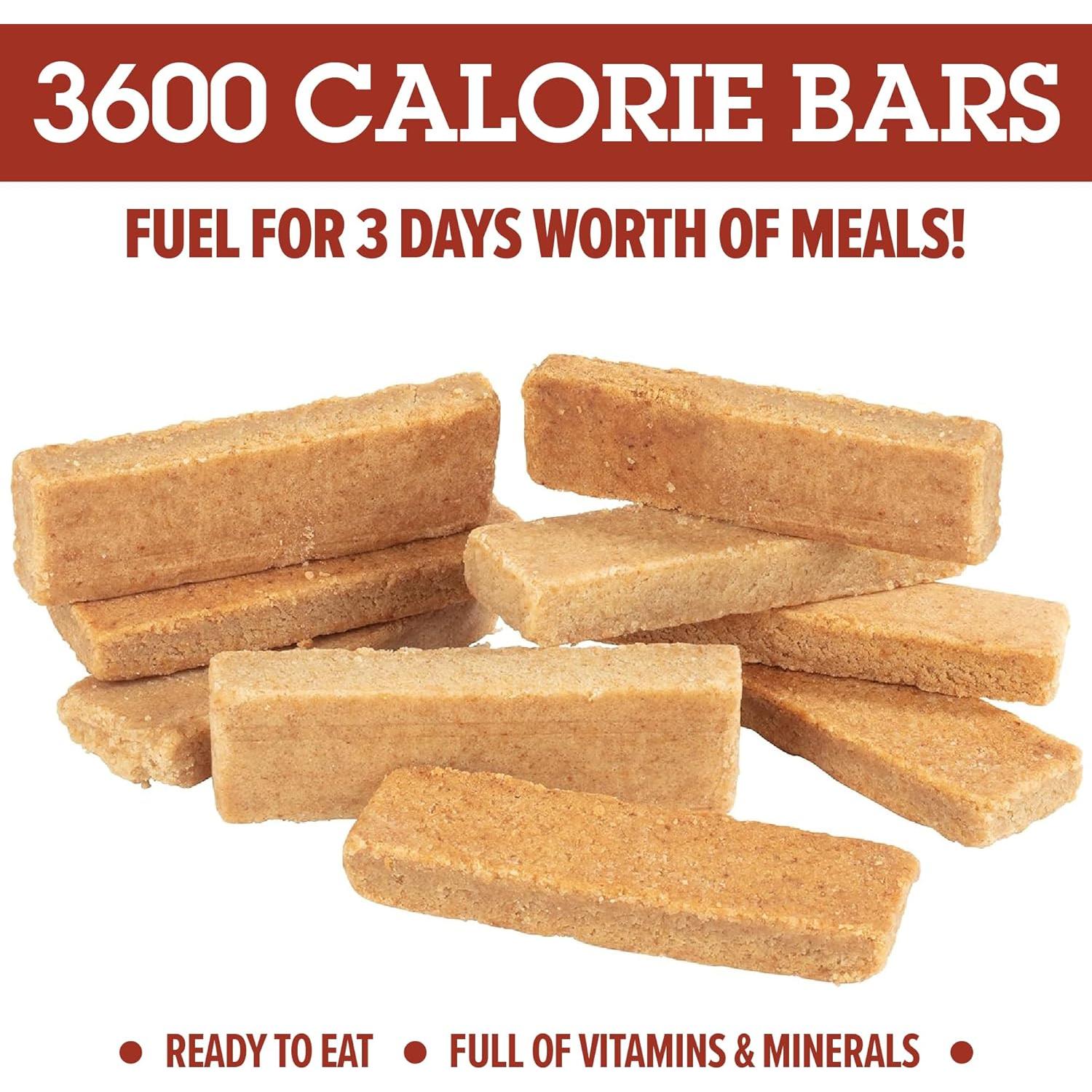 Raciones de Comida de Emergencia Grizzly Gear 3600 Calorías