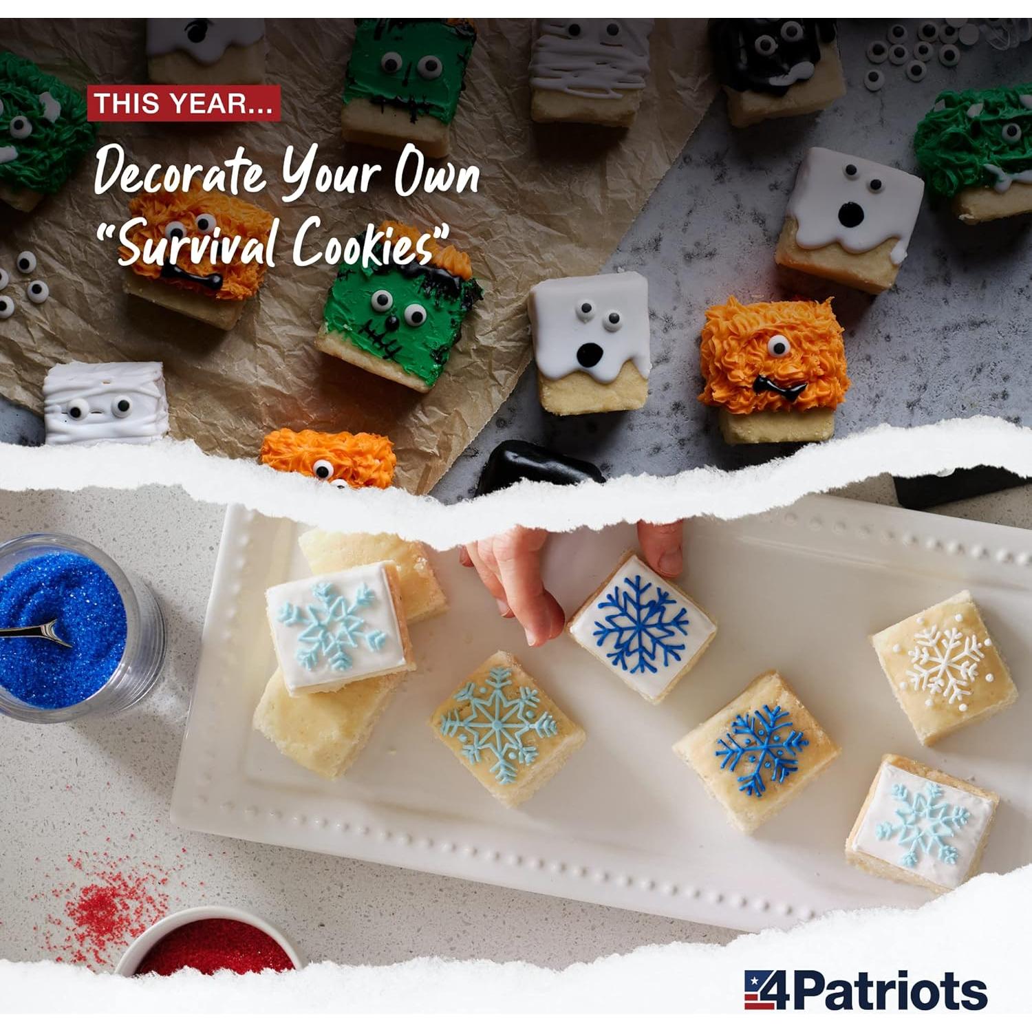 Barras de Comida de Emergencia 4Patriots - 9 Porciones 400 Calorías