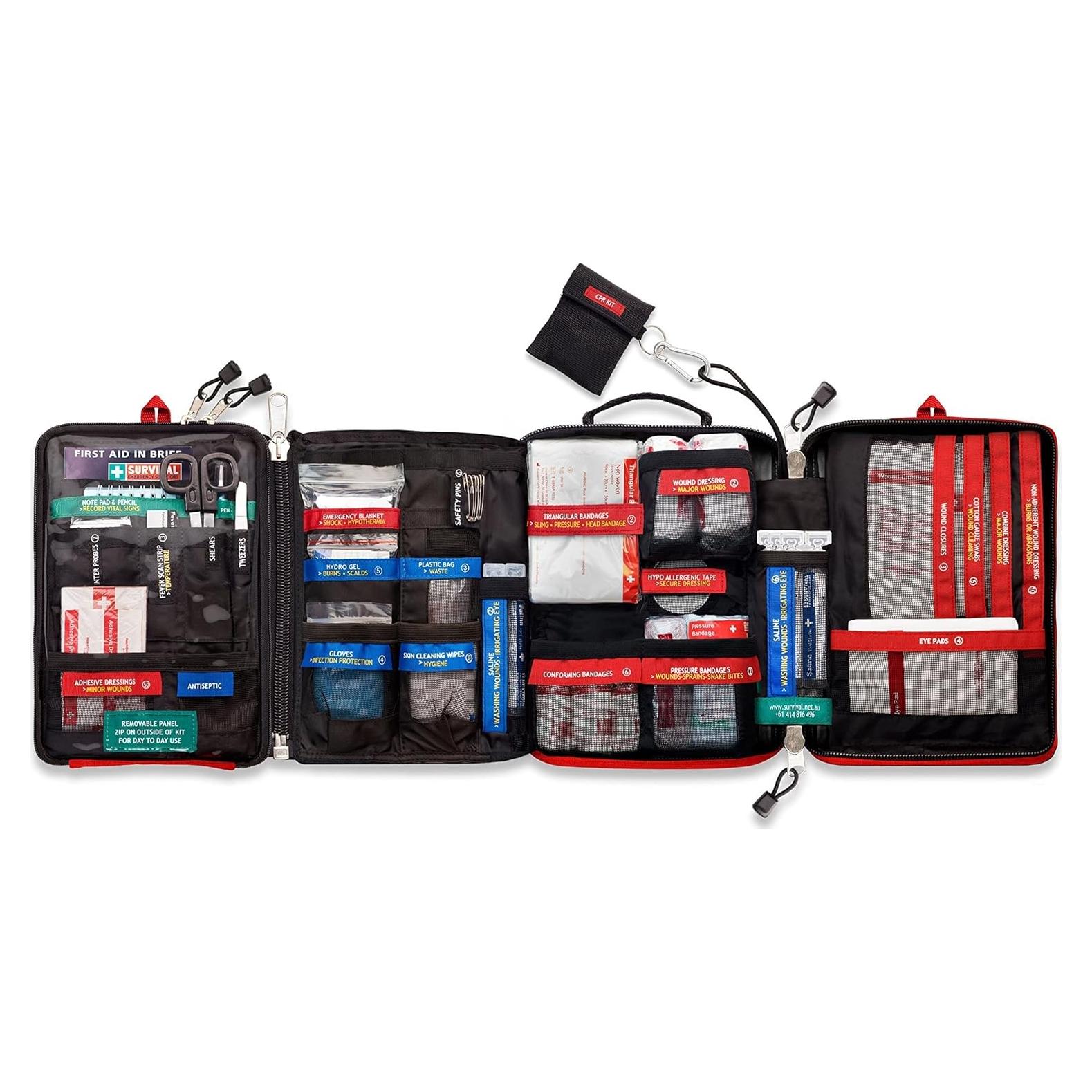 Kit de Primeros Auxilios Survival DK1801 - Hogar y Trabajo
