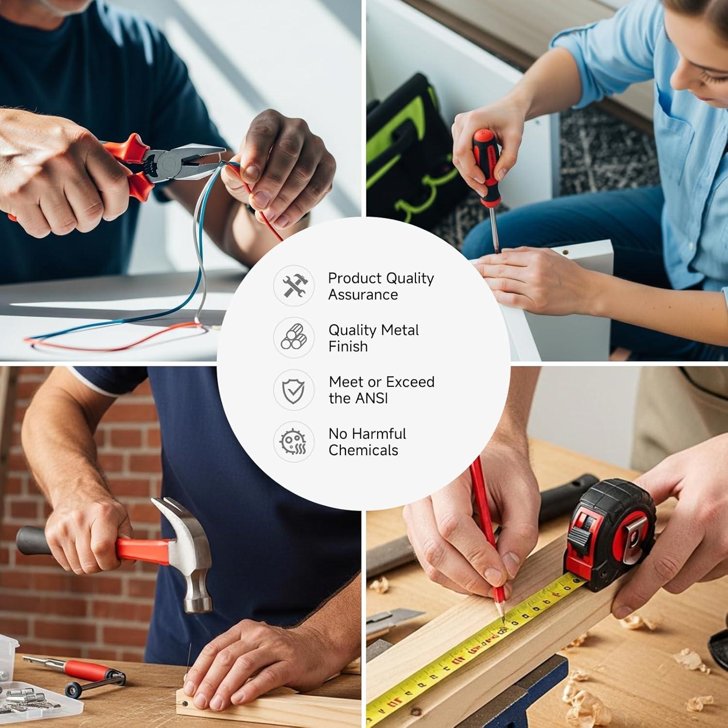 Juego de Herramientas Alloyman 174 Piezas con Taladro 20V