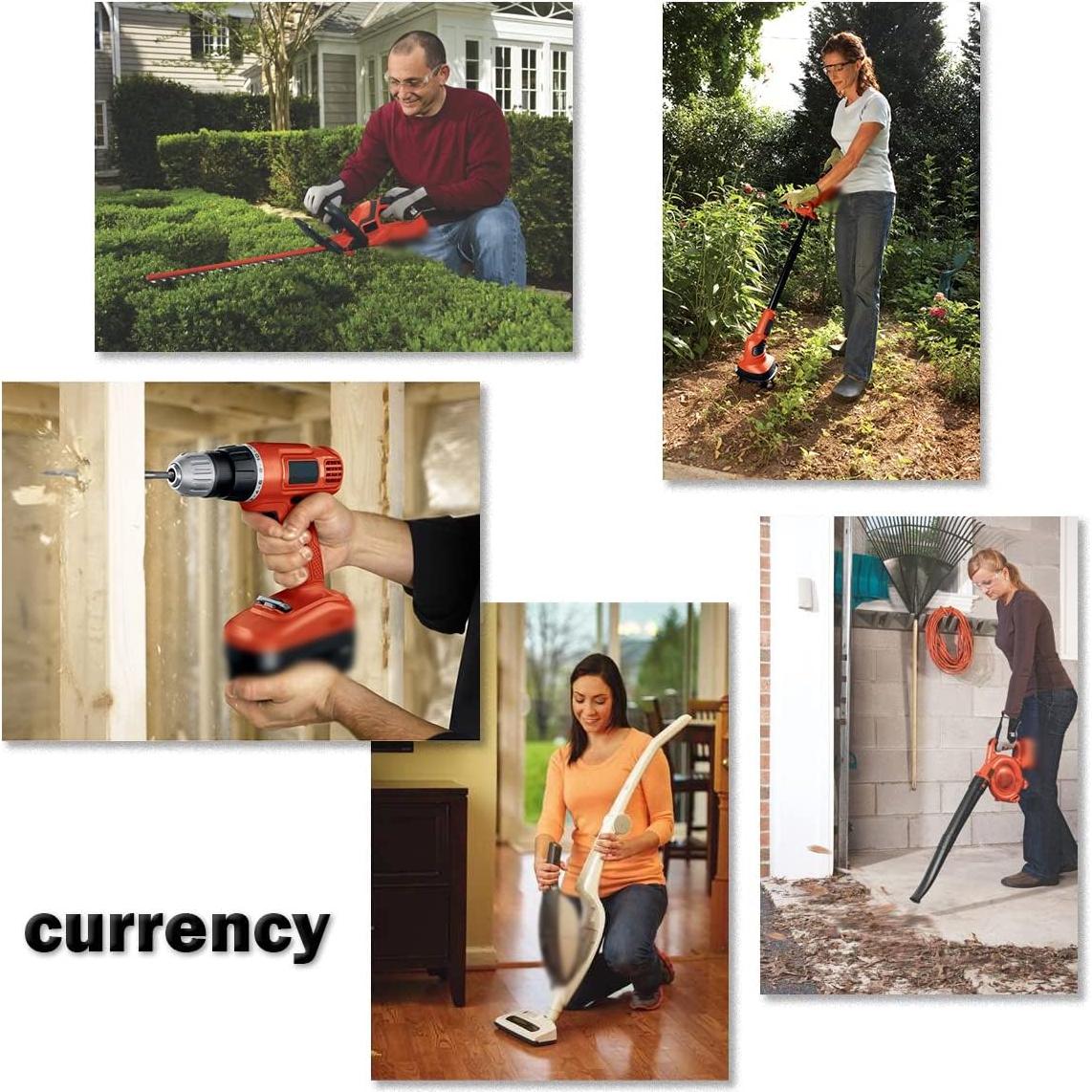 Baterías Biswaye 2-Pack 3.8Ah 18V Ni-CD para Black & Decker