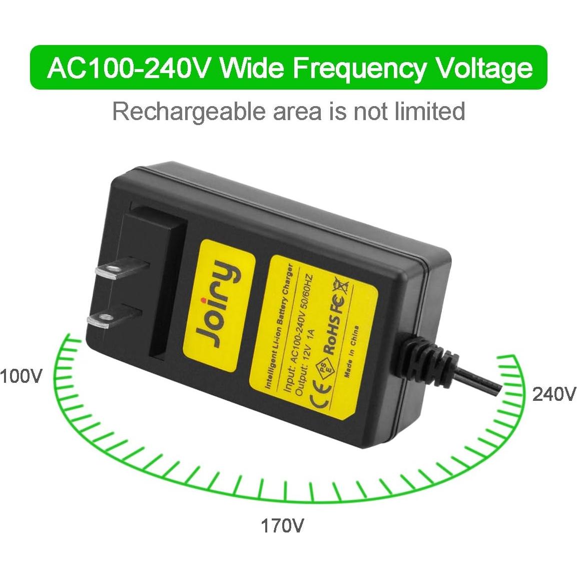 Cargador de Batería Li-ion 12V Joiry Compatible Black & Decker