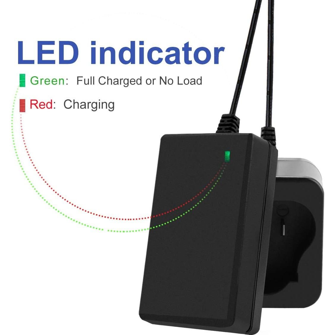 Cargador de Batería Li-Ion 12V Exmate Compatible Black+Decker