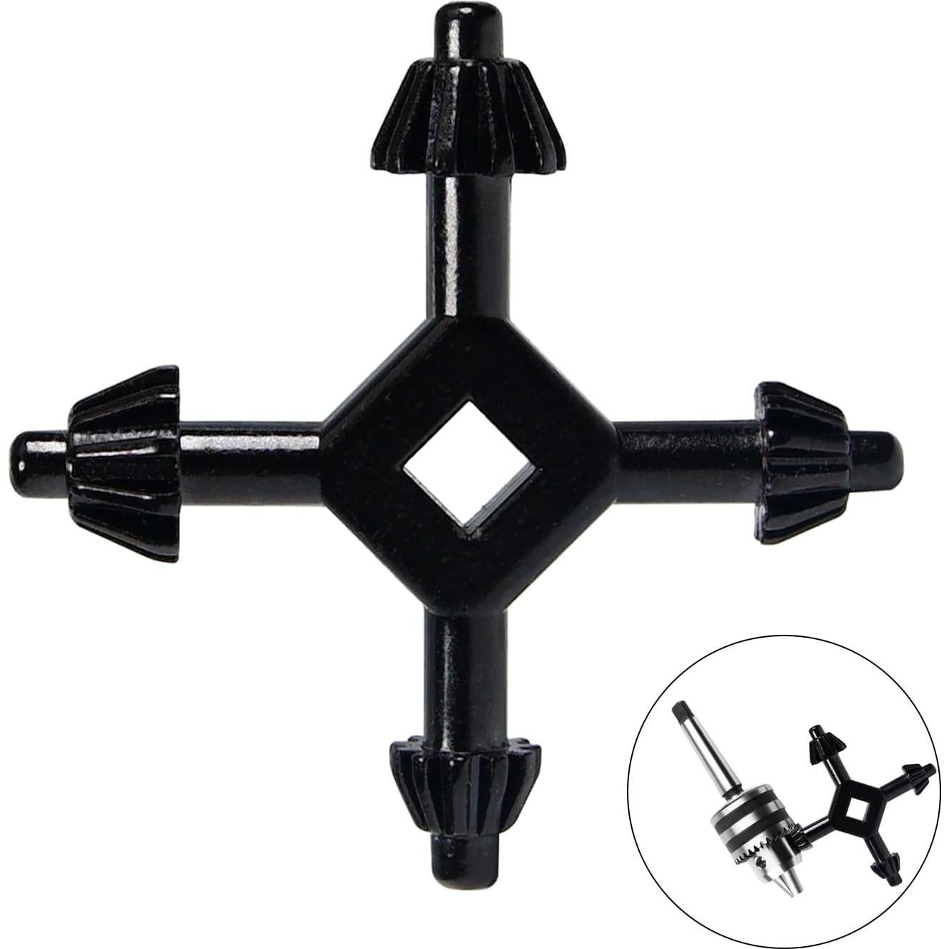 Llave de Mandril 4 en 1 Yuearn para Taladro Eléctrico