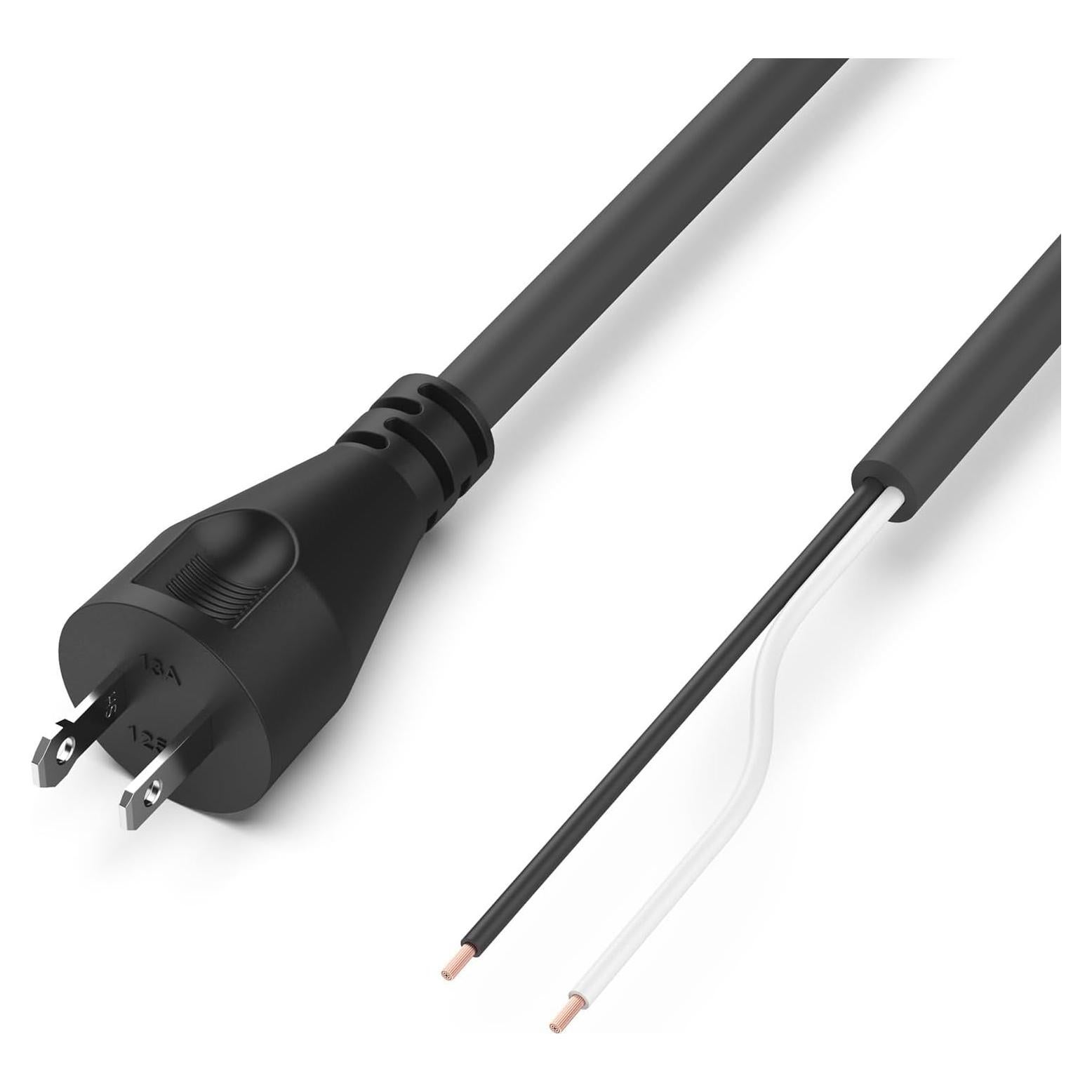 Cable de Poder 2 Hilos 18 AWG ANTOBLE 2.44m Compatible DeWalt