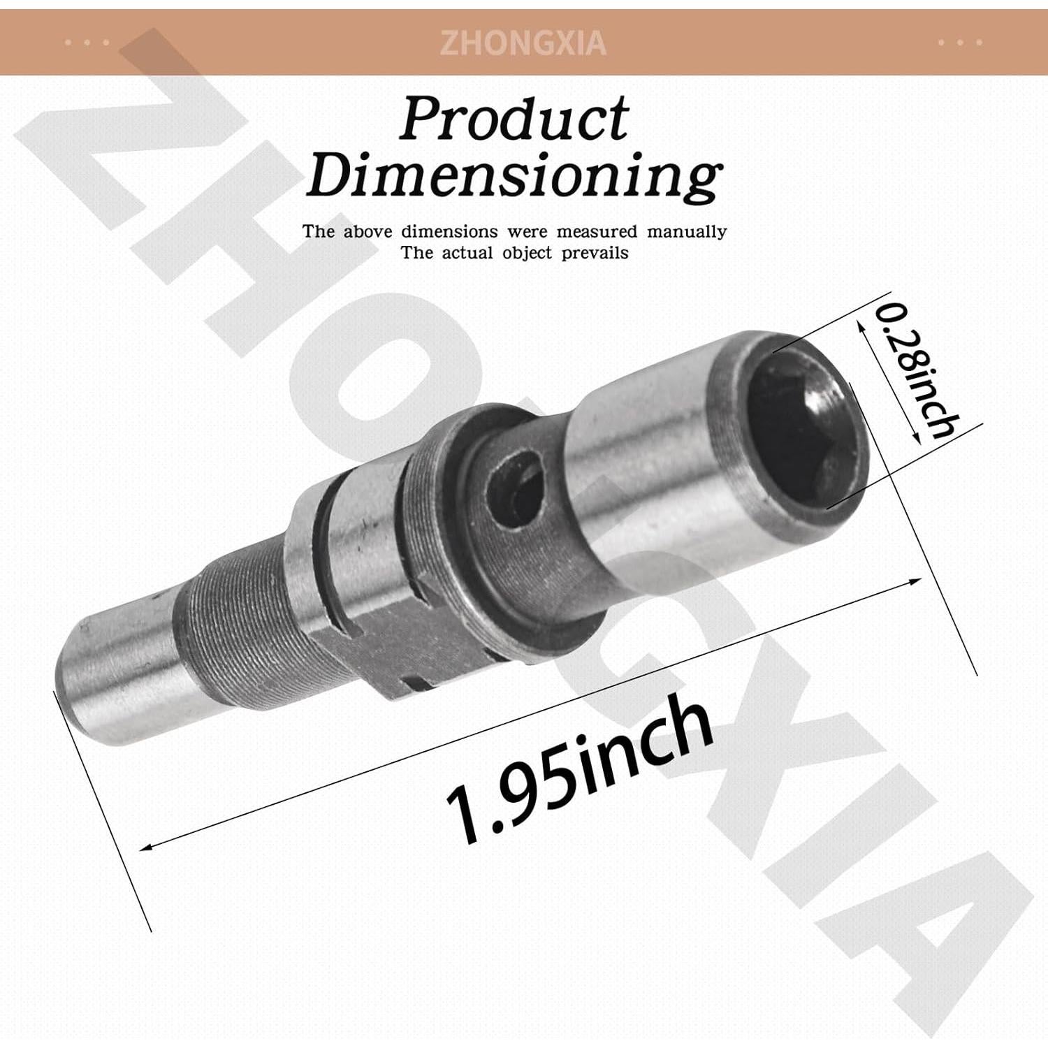 Eje de Salida de Destornillador 385861-00 ZHONGXIA Compatible D-ewalt y Black & Decker