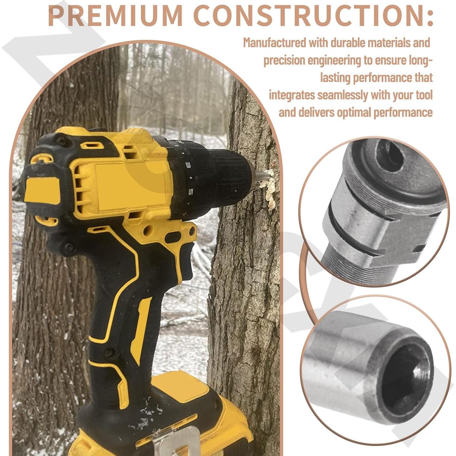 Eje de Salida de Destornillador 385861-00 ZHONGXIA Compatible D-ewalt y Black & Decker