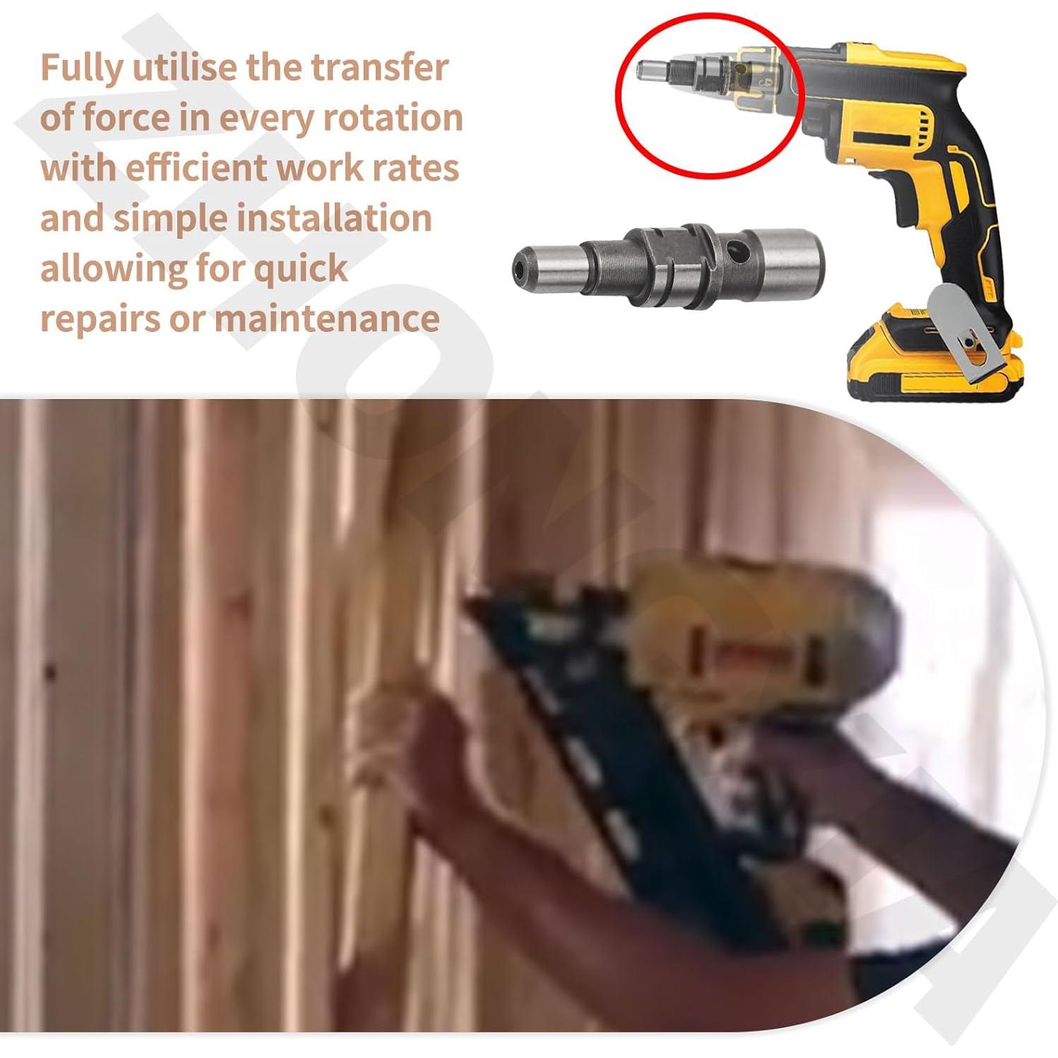 Eje de Salida de Destornillador 385861-00 ZHONGXIA Compatible D-ewalt y Black & Decker