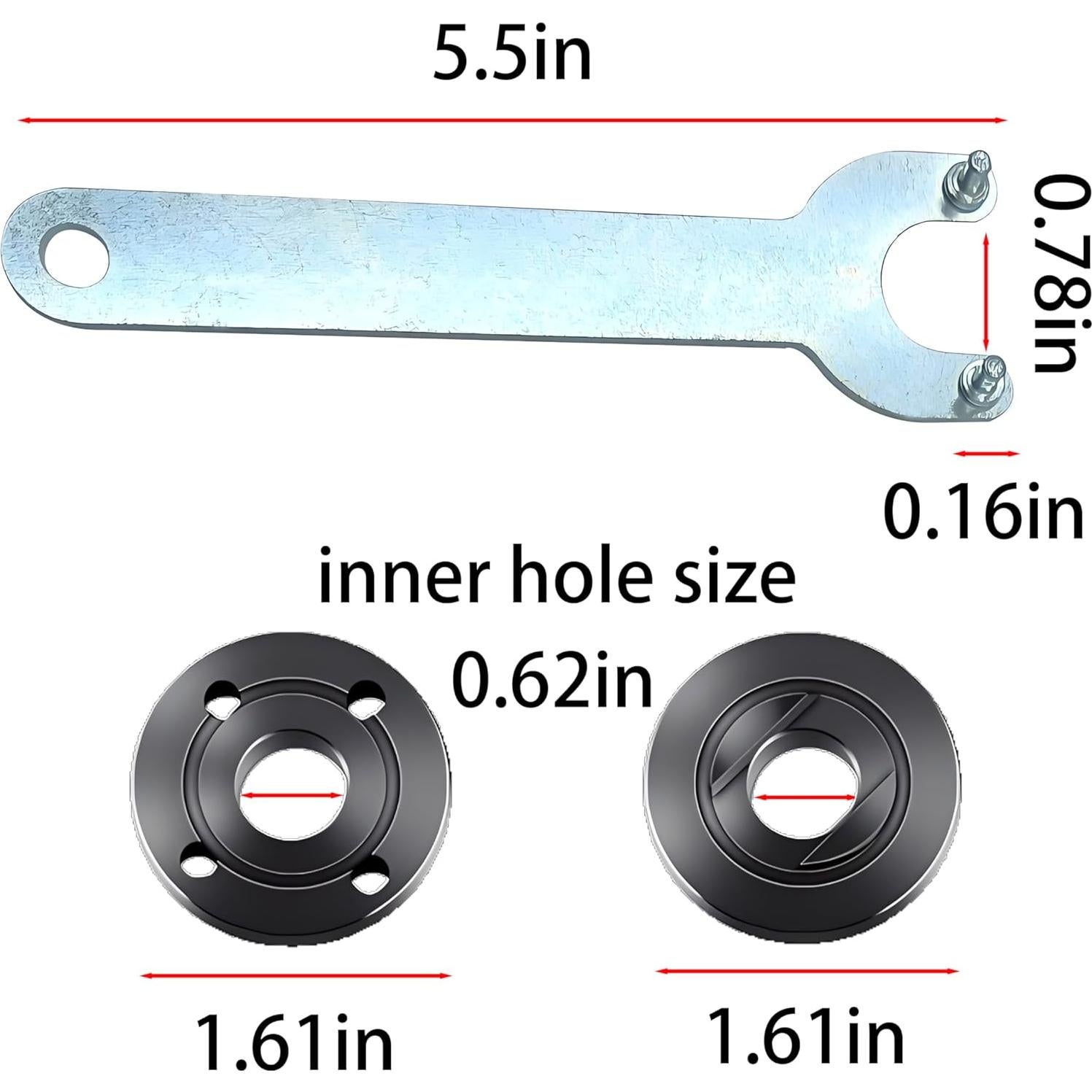 Juego de Llave de Amortiguador y Tuercas Flange Dewalt 7 Piezas