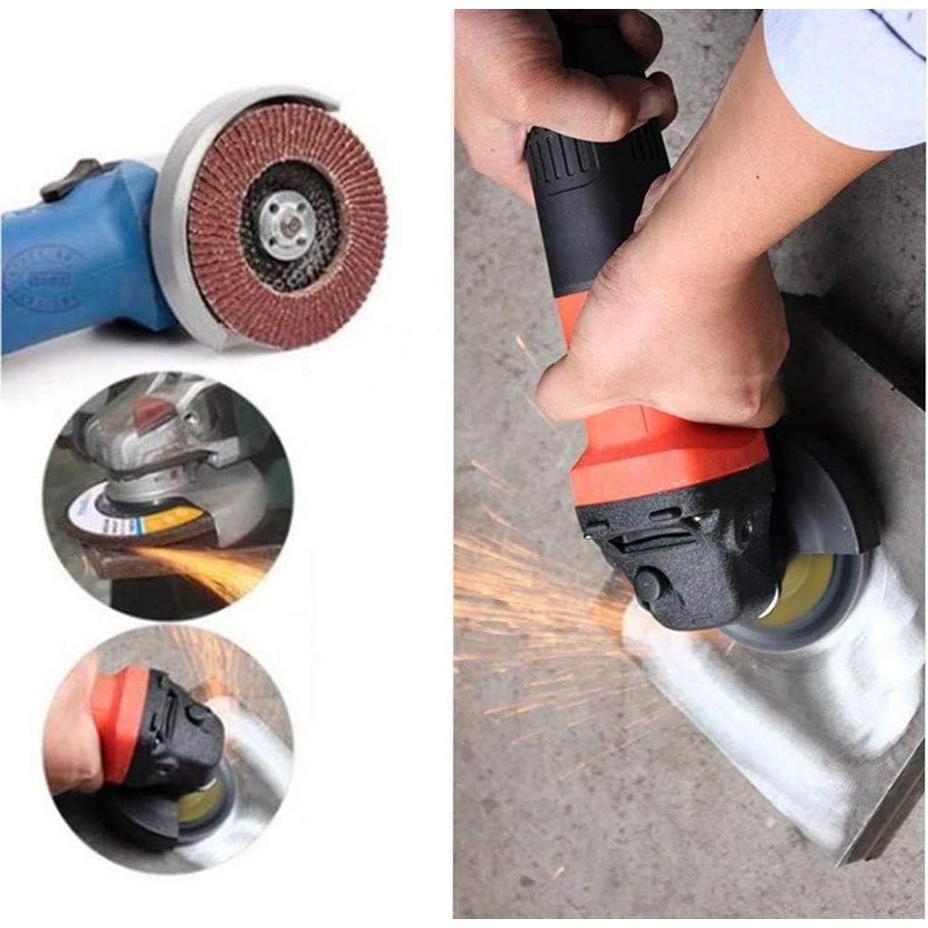 Discos de Aleta 120 Piezas 11.43 cm Abrasivos Aluminio