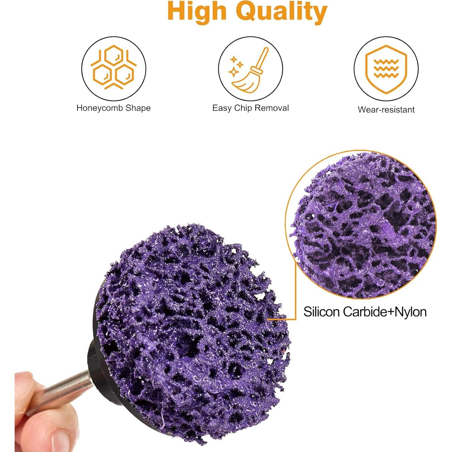 Discos de Lijado SUNJOYCO 30 PCS 5.08 cm Cambio Rápido