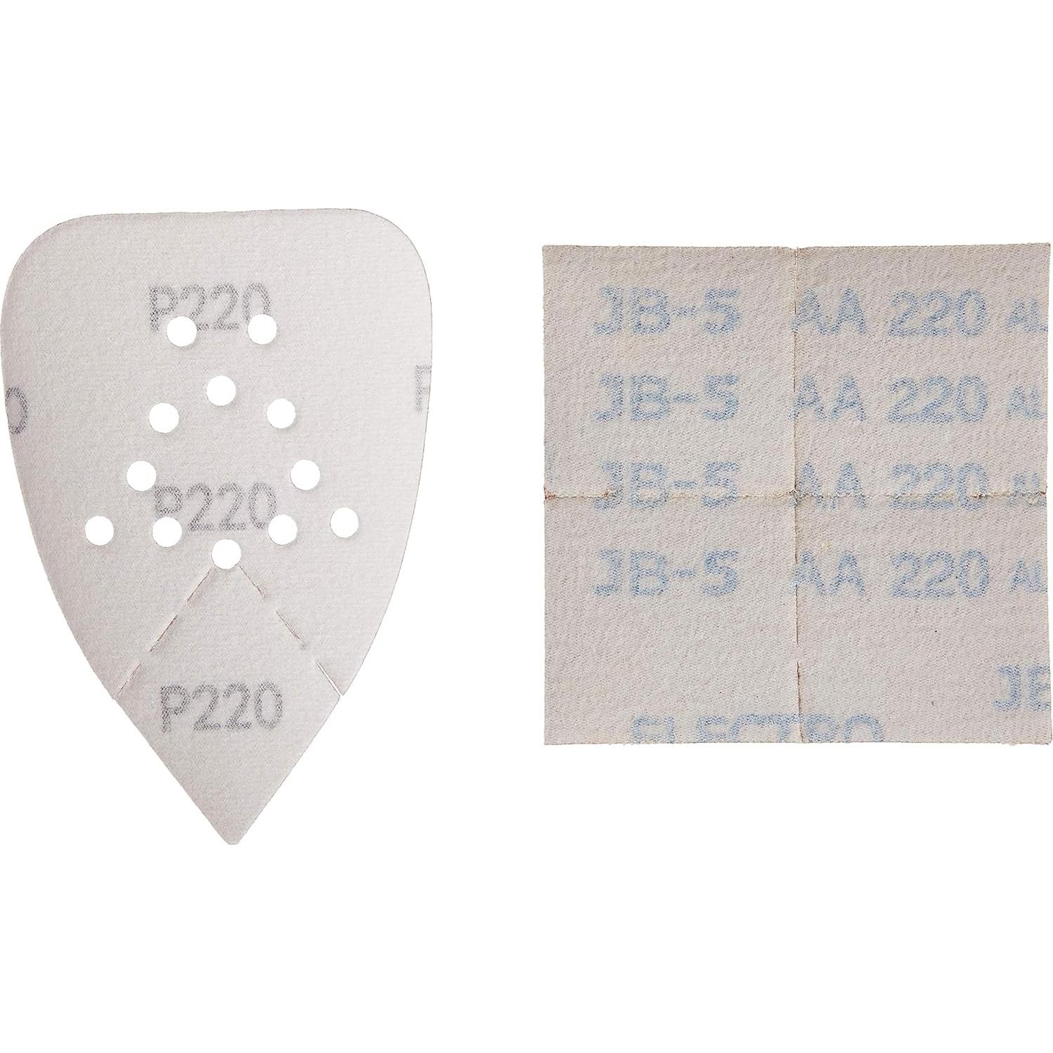 Papel de Lija 220 Grano Black+Decker para Lijadora Mouse 5-Pack