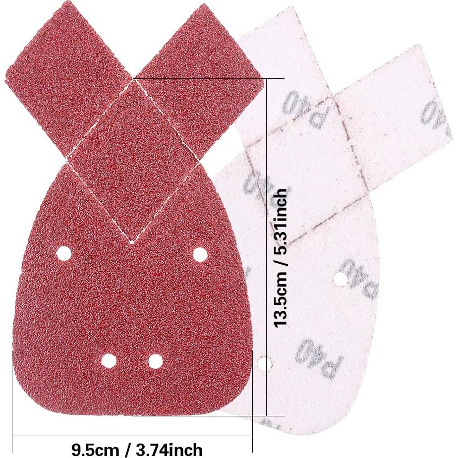 Hojas de Lijado Detallado Swpeet 100 Pcs 10 Granos 40-800