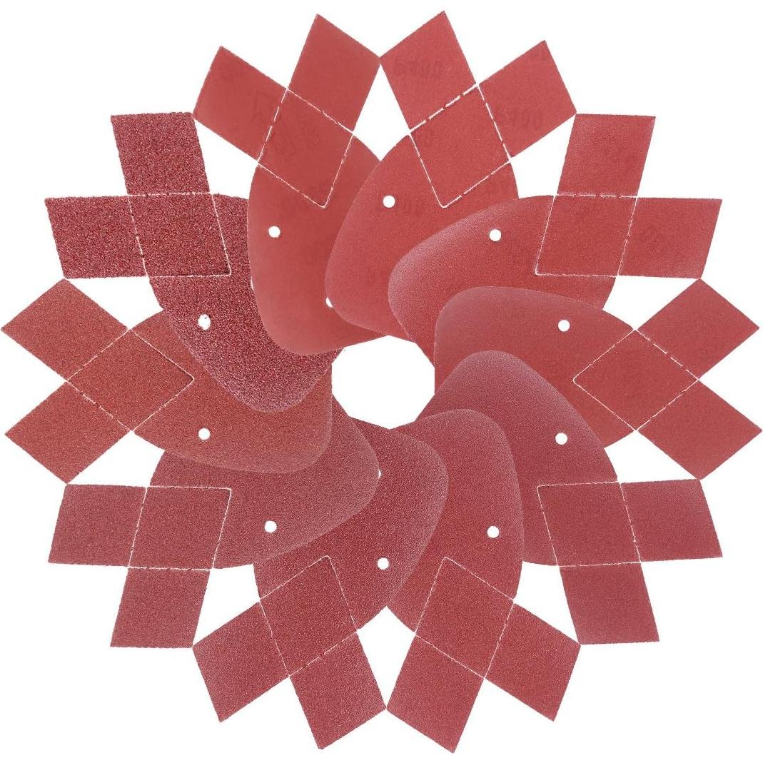 Hojas de Lijado Detallado Swpeet 100 Pcs 10 Granos 40-800