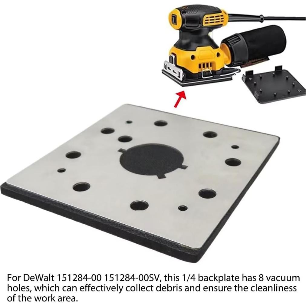 Placa de respaldo de lijado 1/4" XSPANDER para Black & Decker