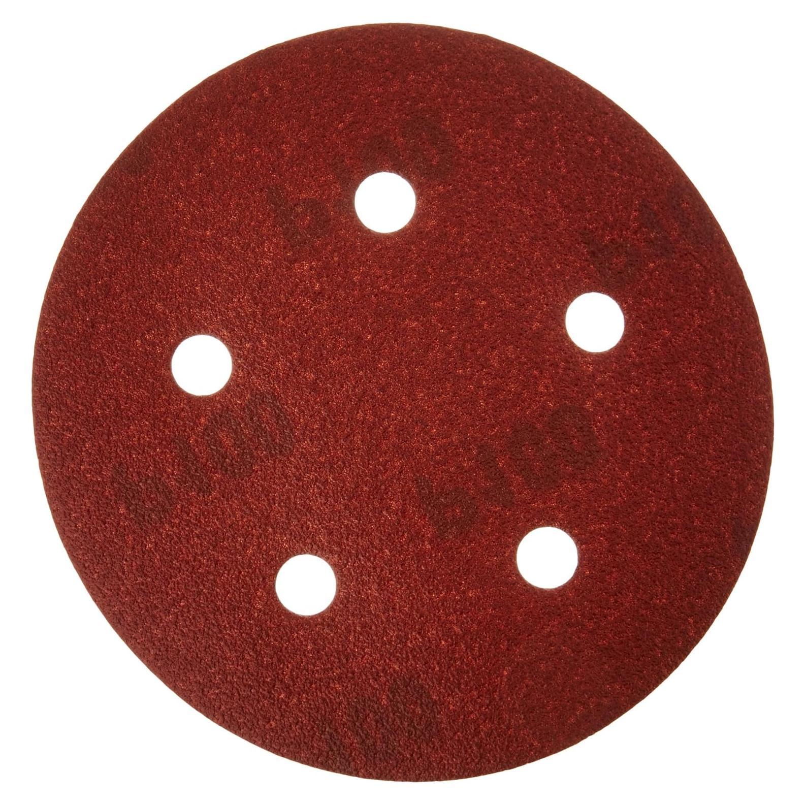 Discos de Lija 5" PORTER-CABLE 735501025 100 Grano 25PK