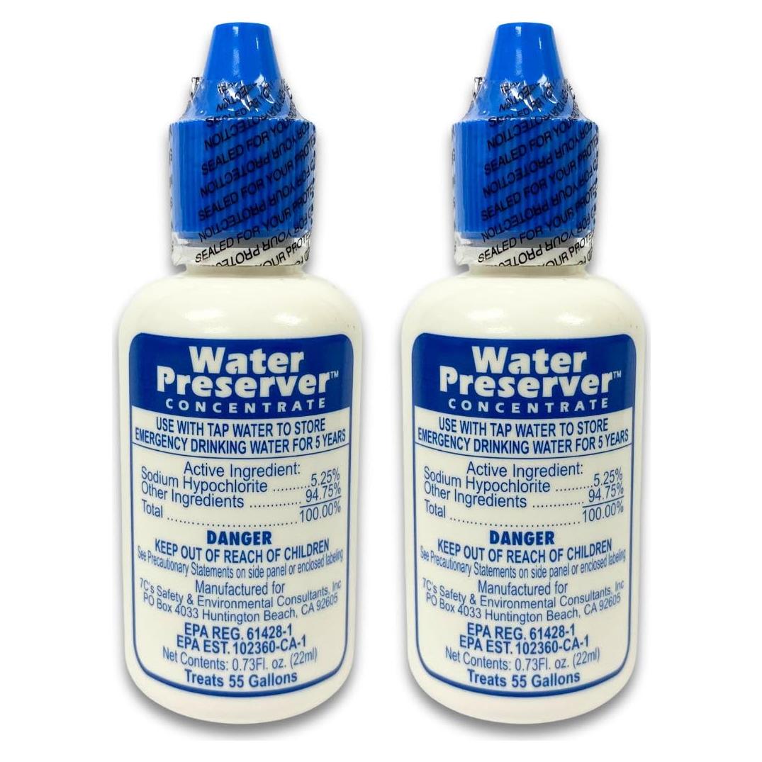 Conservador de Agua 7C's para Tanque 208 L - Purifica 5 Años