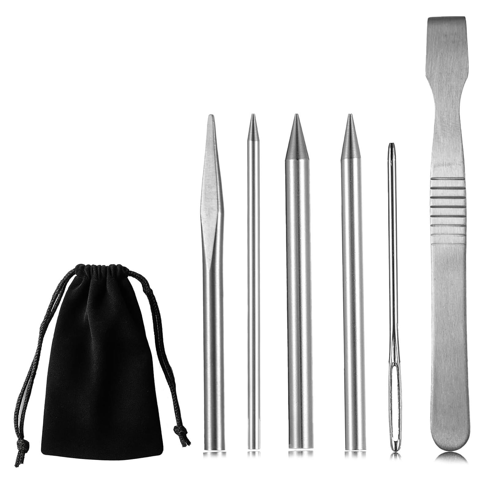 Juego de Costura Paracord KALIONE 6 Piezas Acero Inoxidable