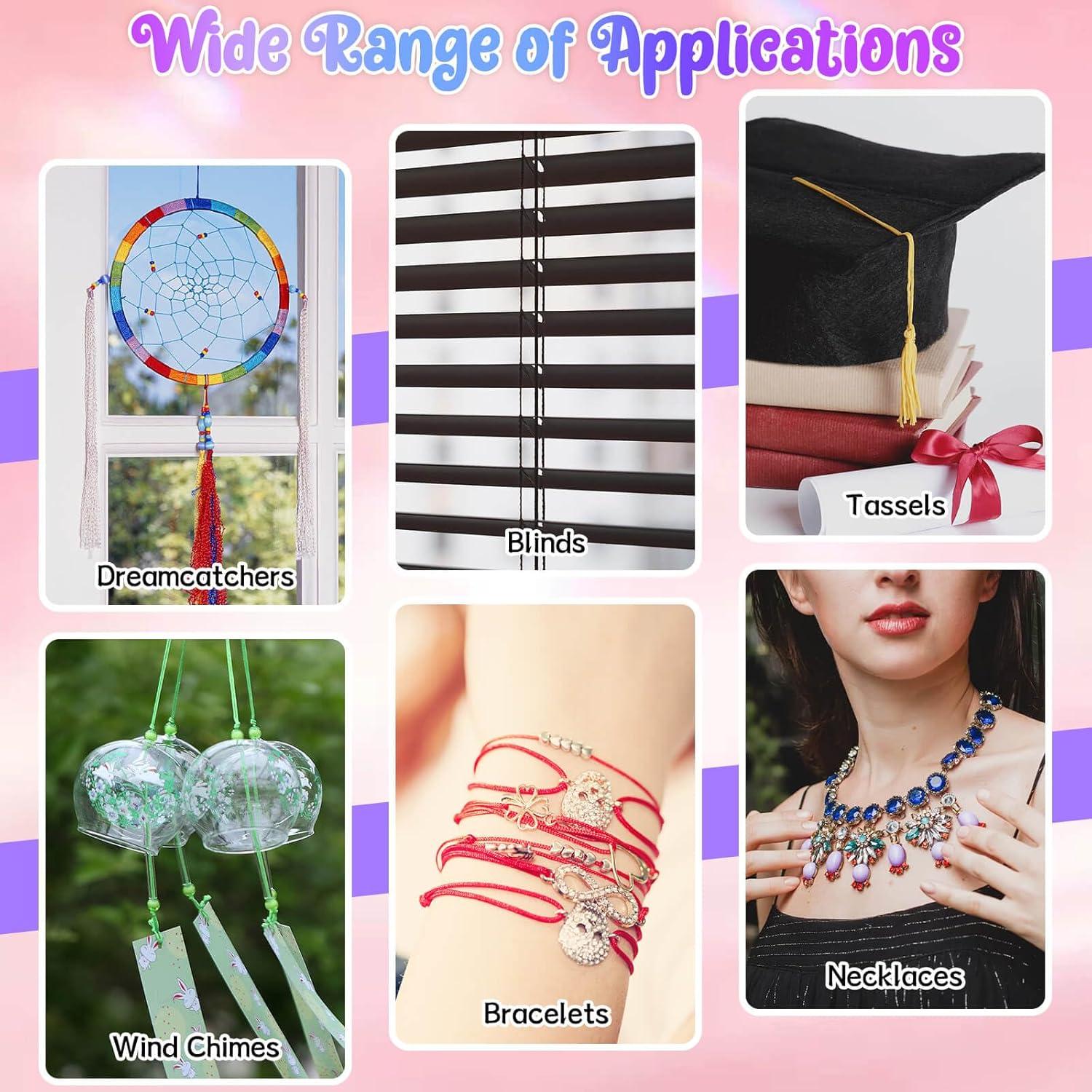 Hilo de Nylon Selizo 12 Rollos 1mm 13.72m Multicolor