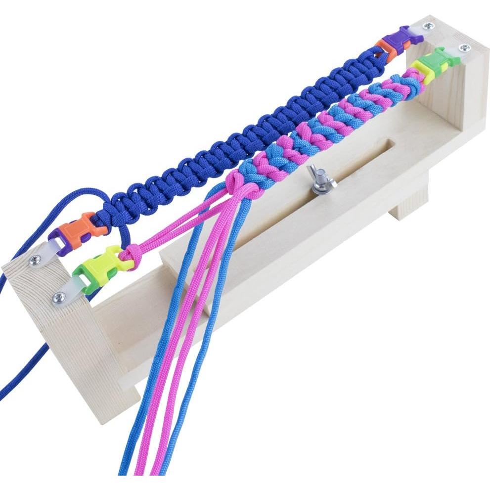 Kit Fabricación Pulseras Craft County - Jig Ajustable + 6 Paracord