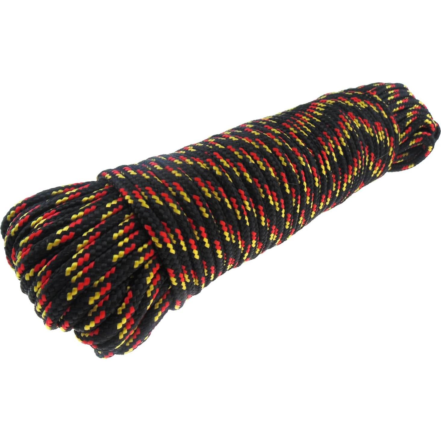 Cuerda de Nylon Trenzada Cenme 5mm x 30.48m Alta Resistencia