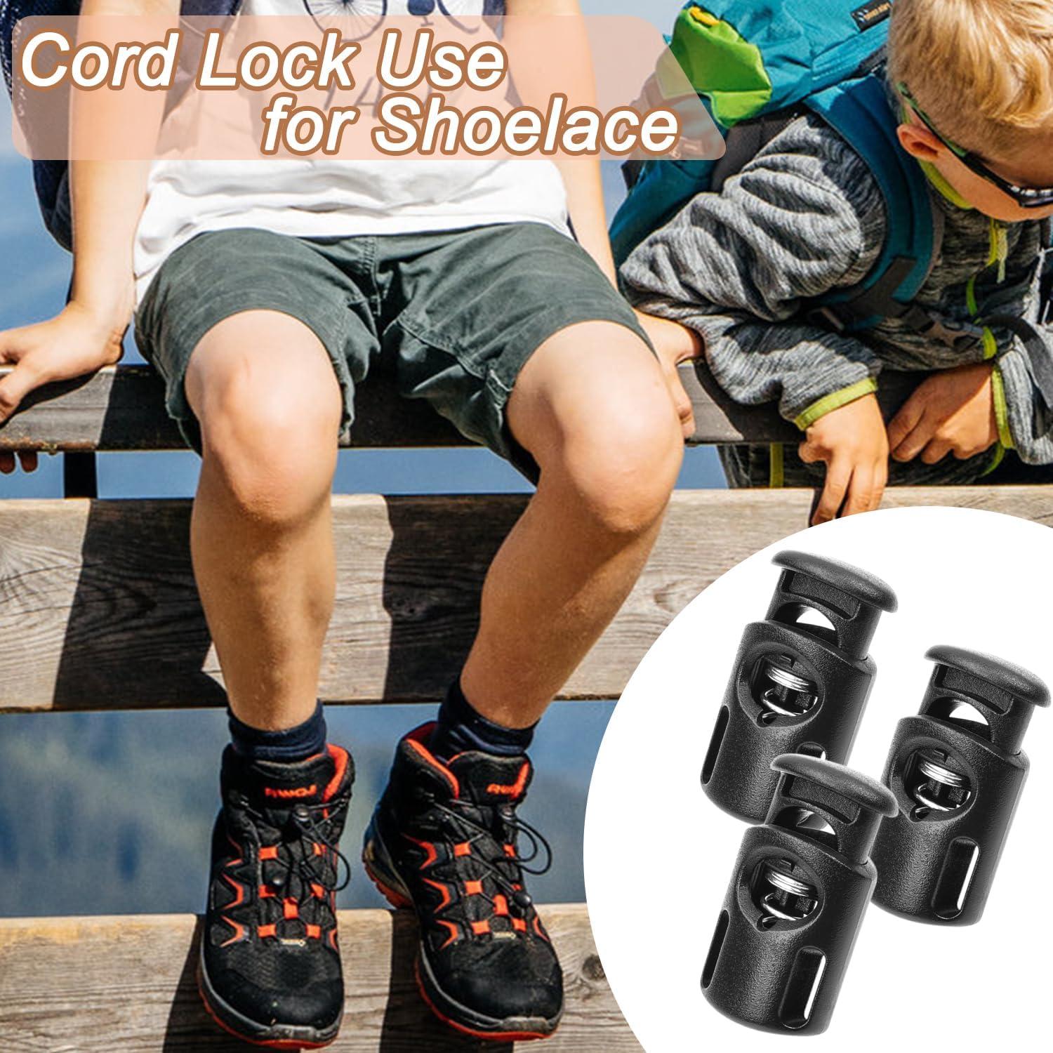 Cierres de Cuerda de Plástico 12pcs Mezcla de Colores 28x15mm