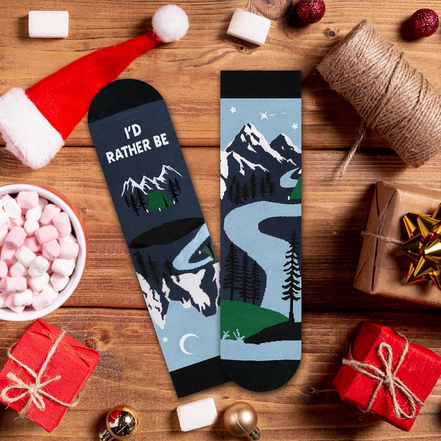 Calcetines Divertidos de Golf AGRIMONY - Unisex Talla M-G