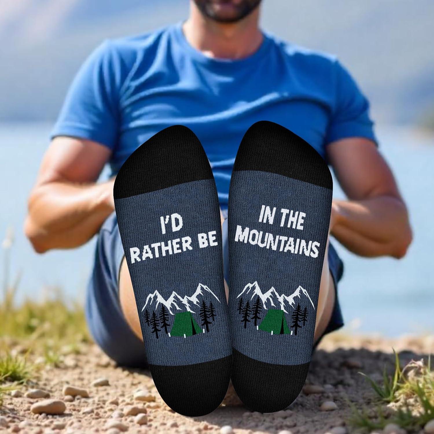 Calcetines Divertidos de Golf AGRIMONY - Unisex Talla M-G