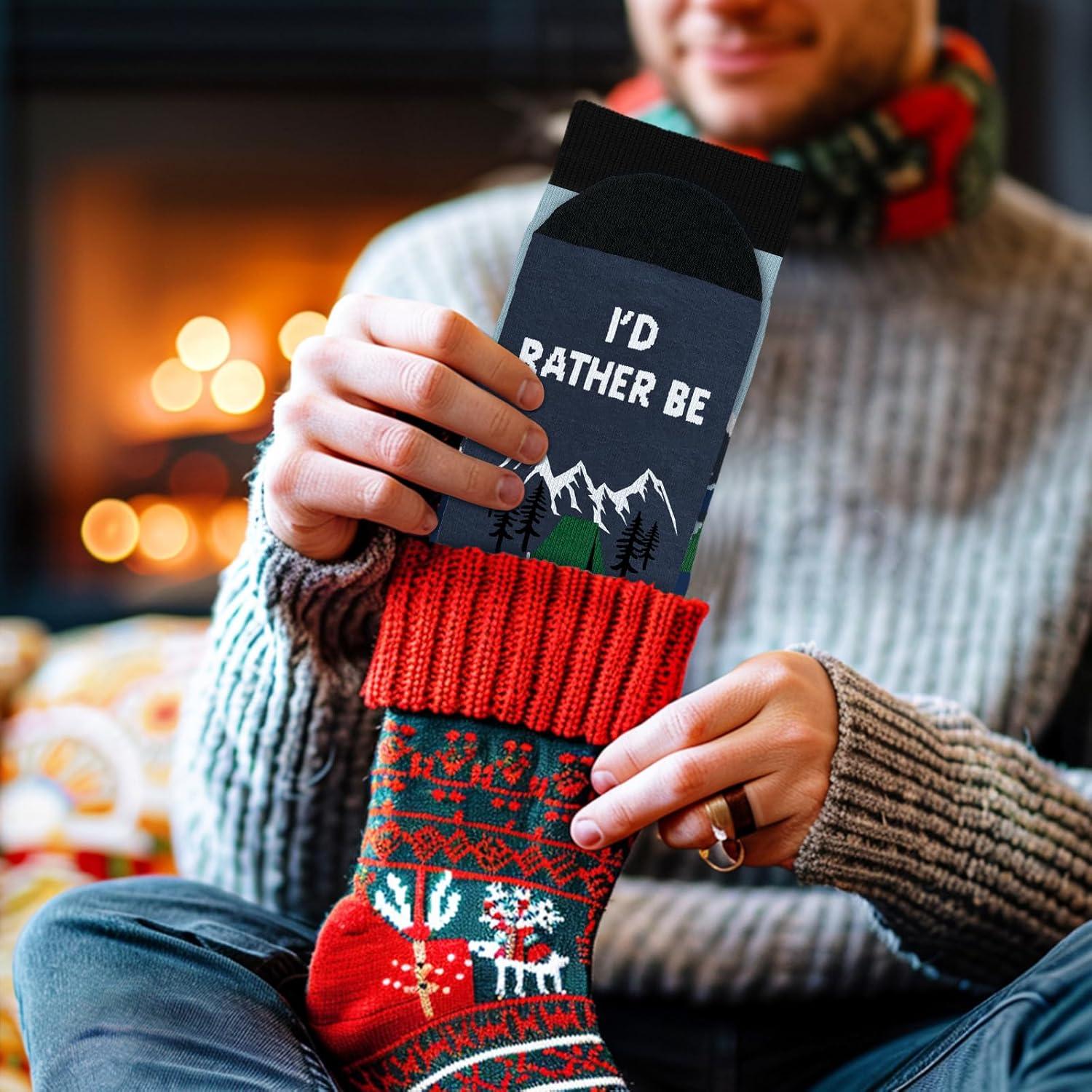 Calcetines Divertidos de Golf AGRIMONY - Unisex Talla M-G