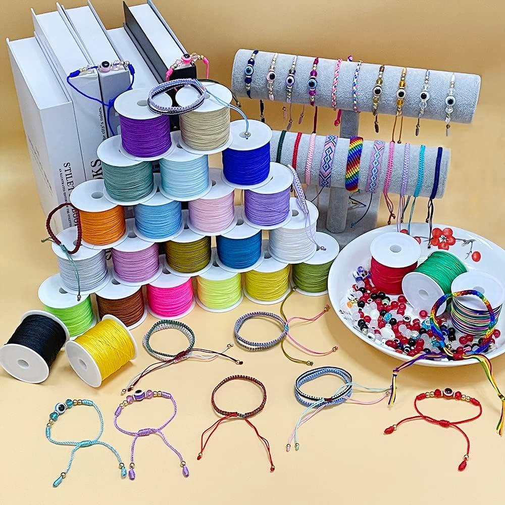 Cuerda de Nylon ChunLiou 0.8mm 25 Colores 1125 Metros Manualidades