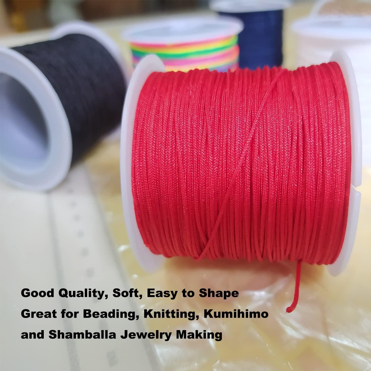Cuerda de Nylon ChunLiou 0.8mm 25 Colores 1125 Metros Manualidades