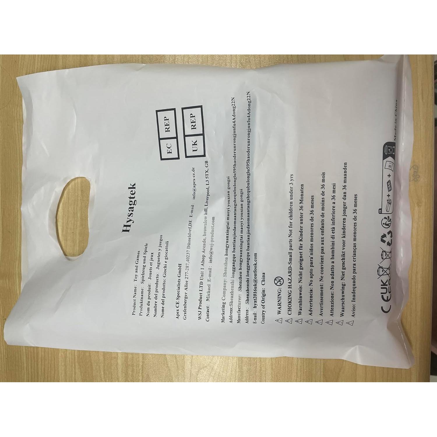 Cierres de Cuerda de Plástico Hysagtek 100 Pcs Multicolor