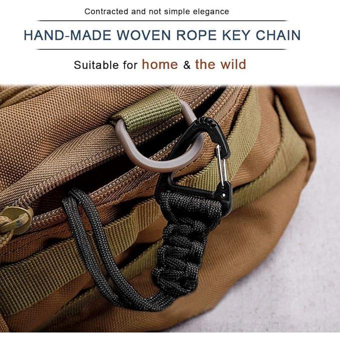 Llavero de Paracord NewBEP 5 Pack 20 cm Alta Resistencia