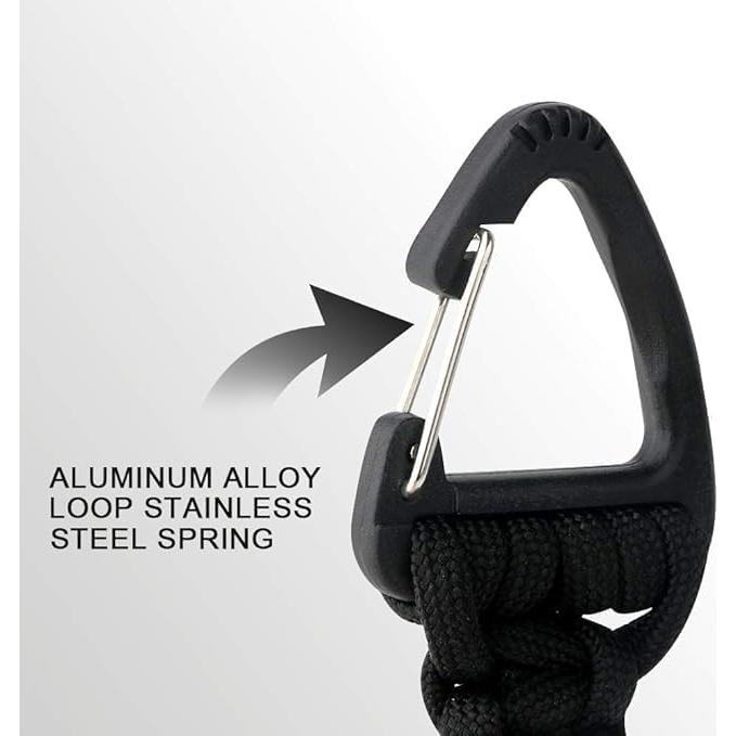 Llavero de Paracord NewBEP 5 Pack 20 cm Alta Resistencia