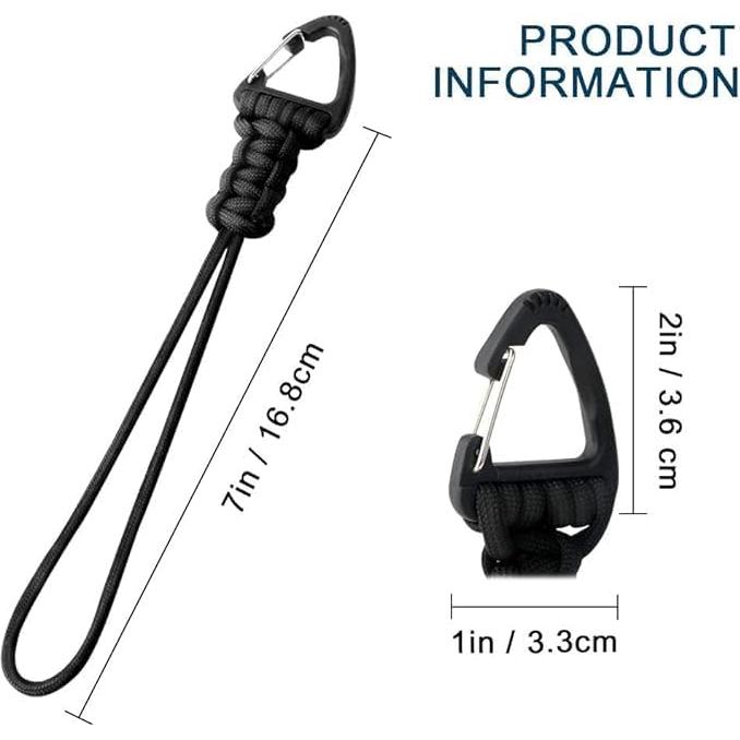 Llavero de Paracord NewBEP 5 Pack 20 cm Alta Resistencia