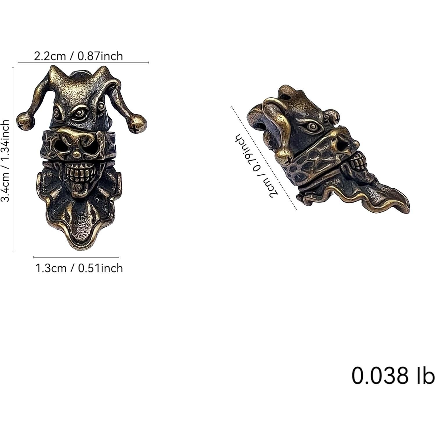 Cuenta de Paracord Husiwugear Demonio Maligno 18g Retro