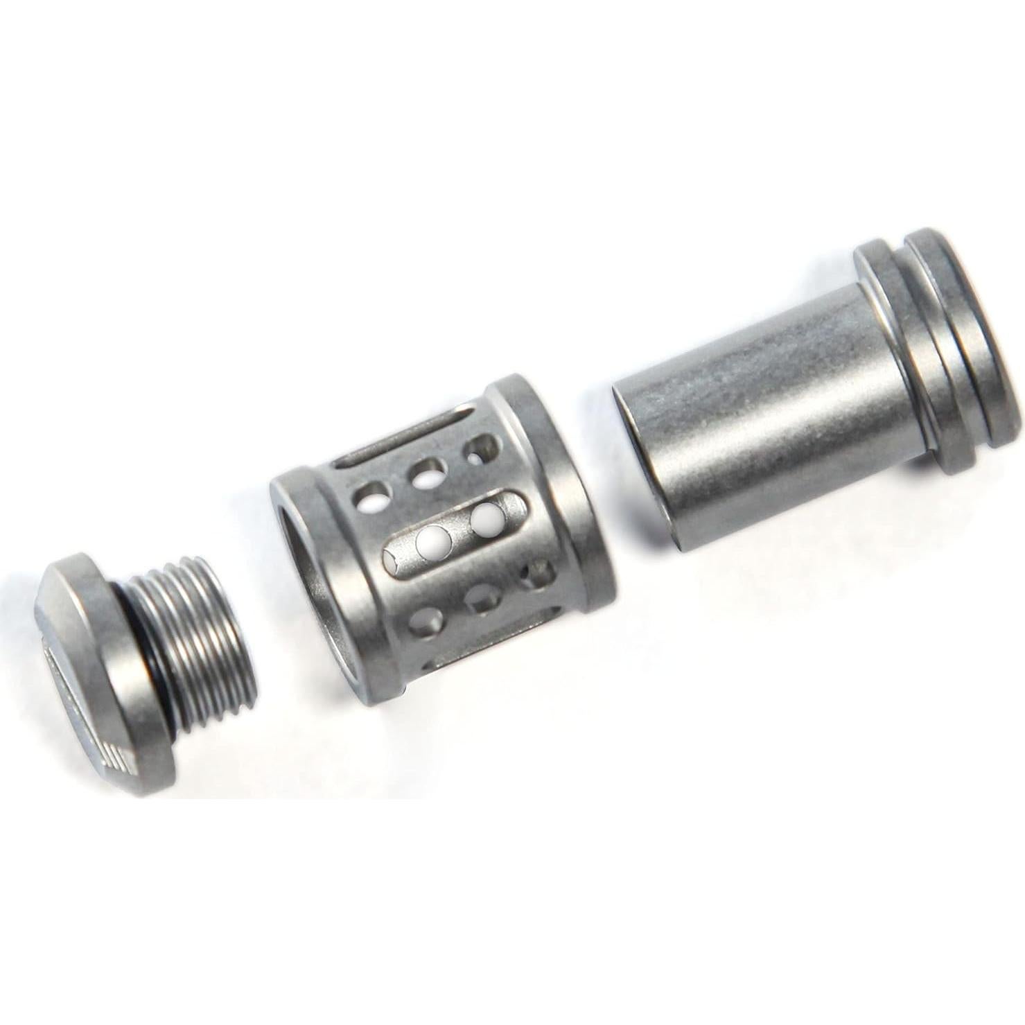 Cuenta de Paracord de Titanio WANERSEN Estilo 2 25mm