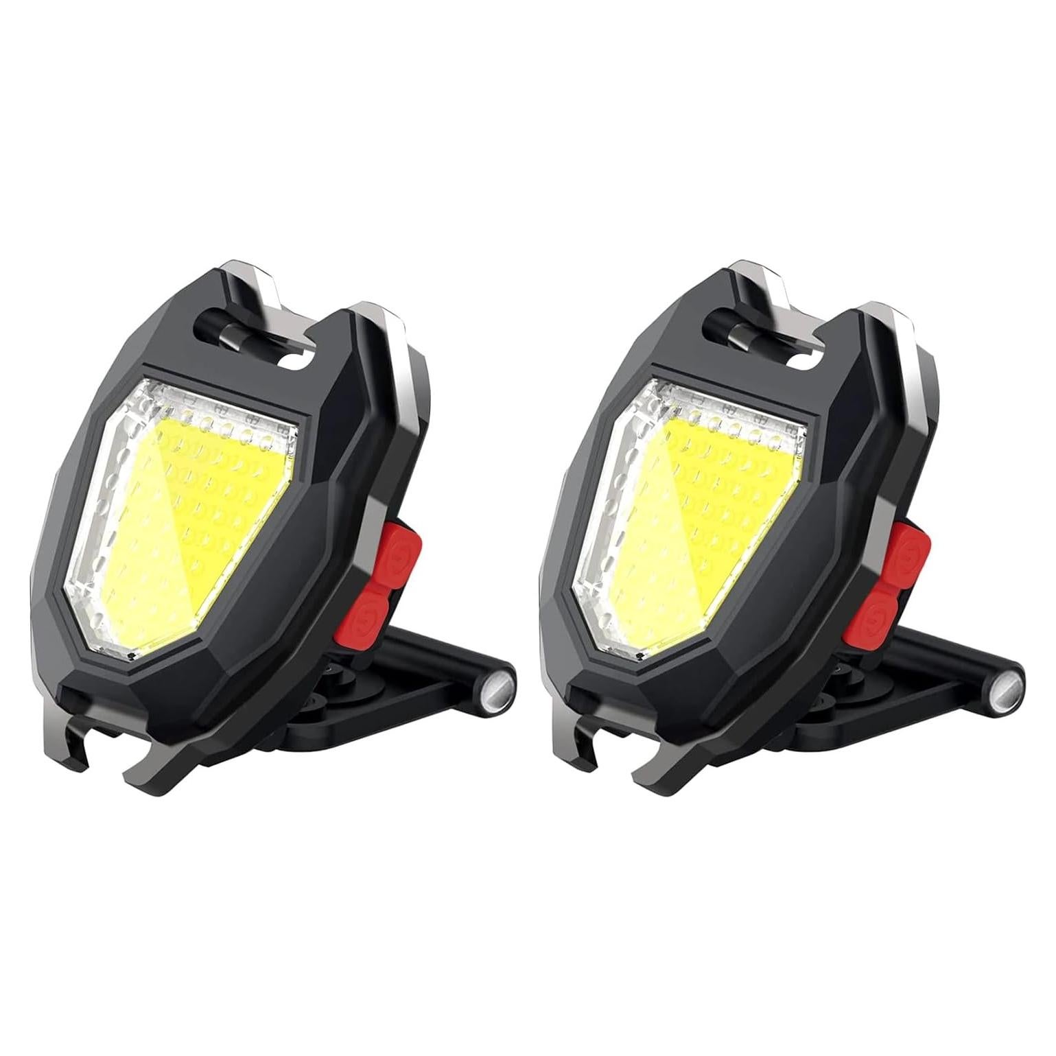 Linterna de Llavero MAKDAK COB 1200 Lúmenes 2 Pack