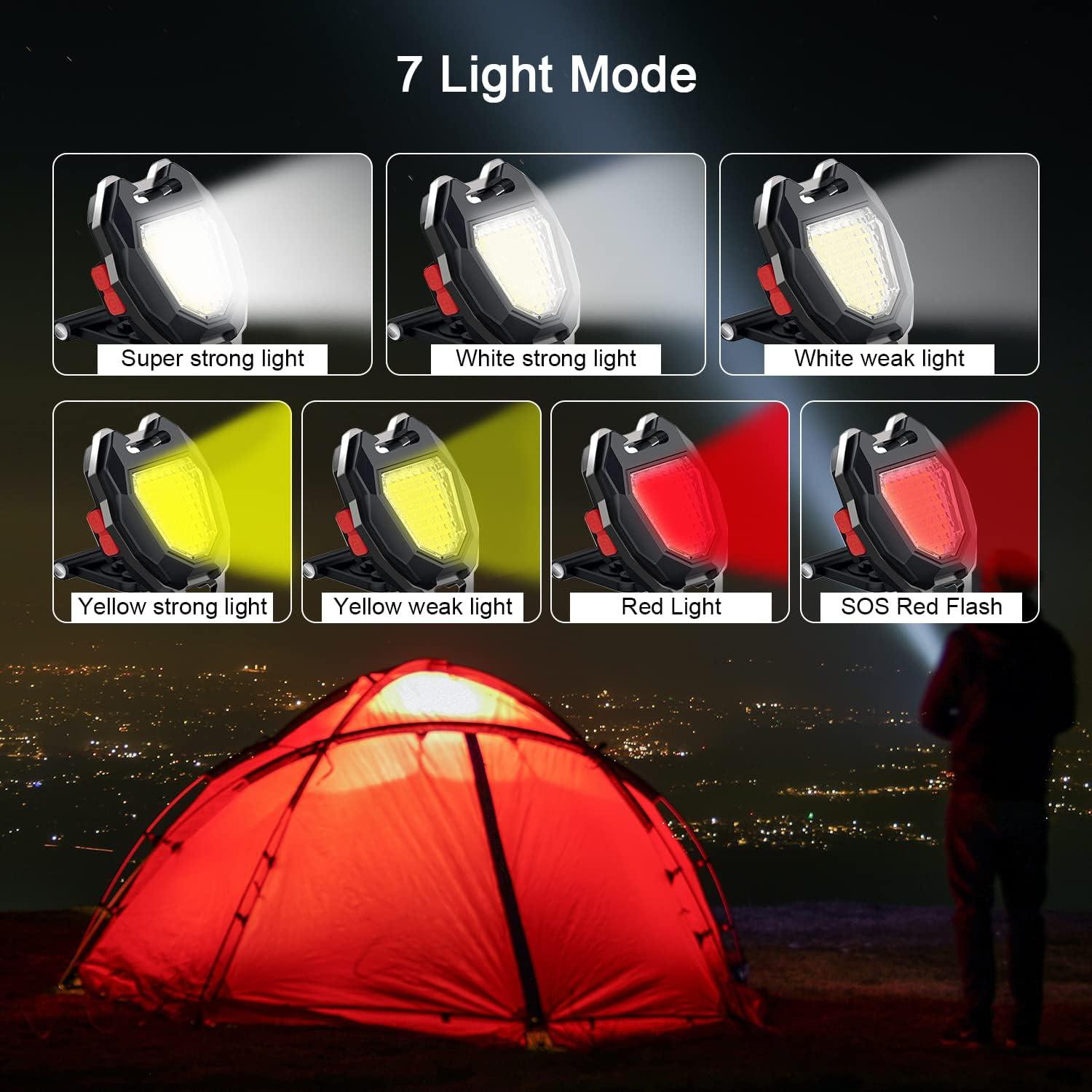 Linterna de Llavero MAKDAK COB 1200 Lúmenes 2 Pack