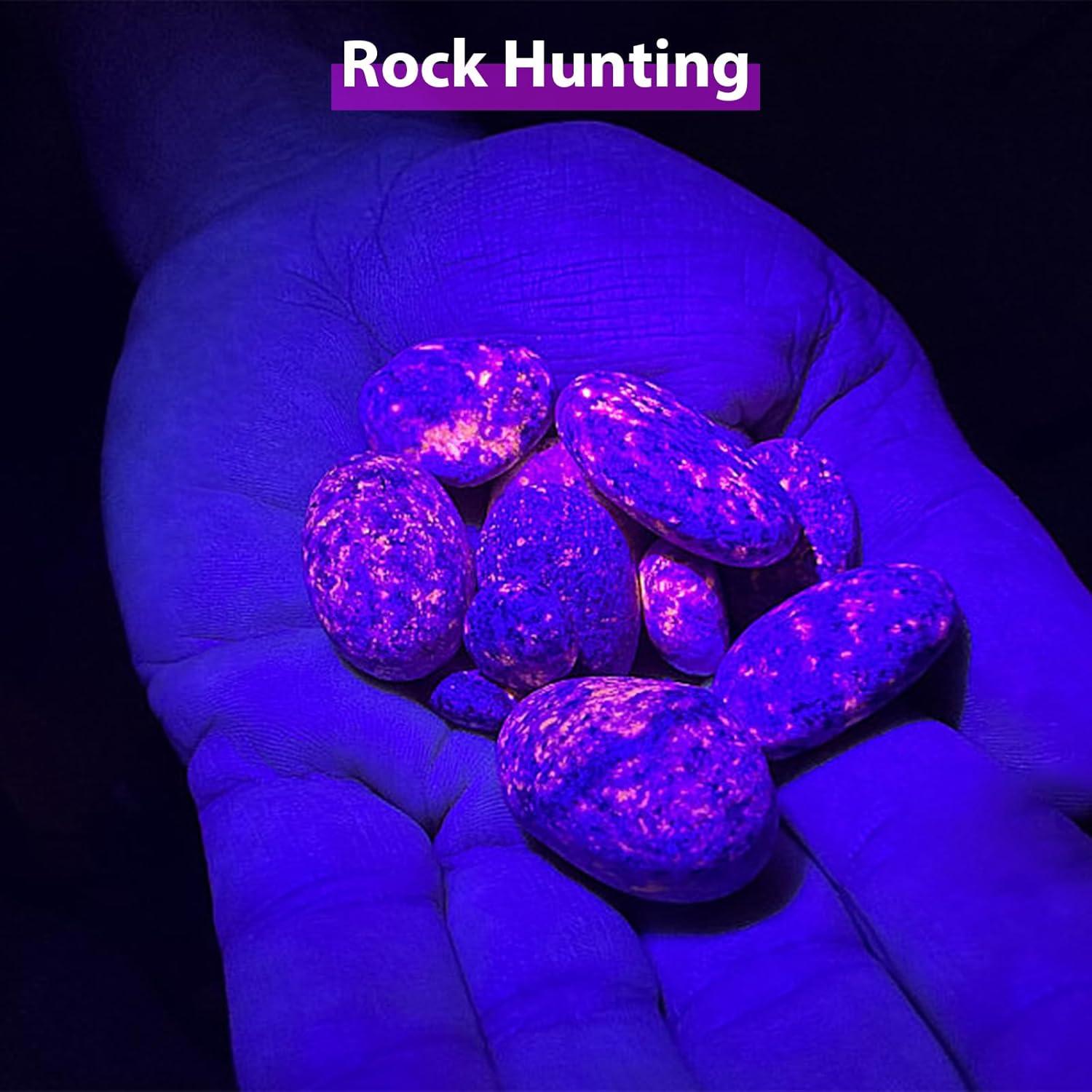 Linterna LED UV y Blanca iToncs 2-en-1 Recargable 18H