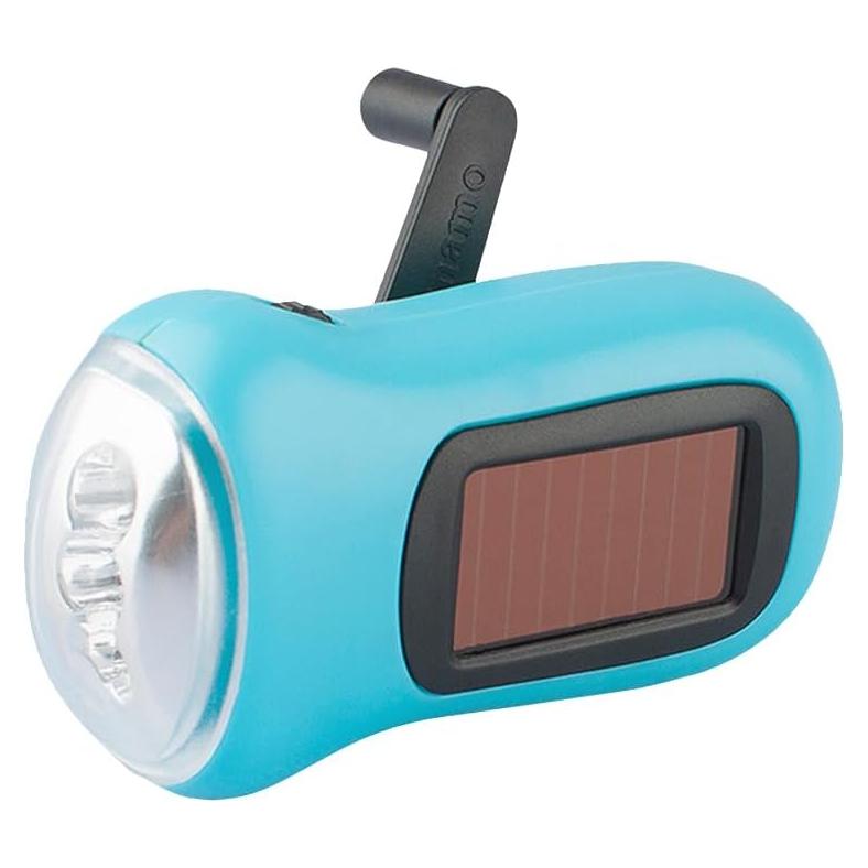 Linterna LED de Mano Hemobllo 3.5x5cm Solar y Manual