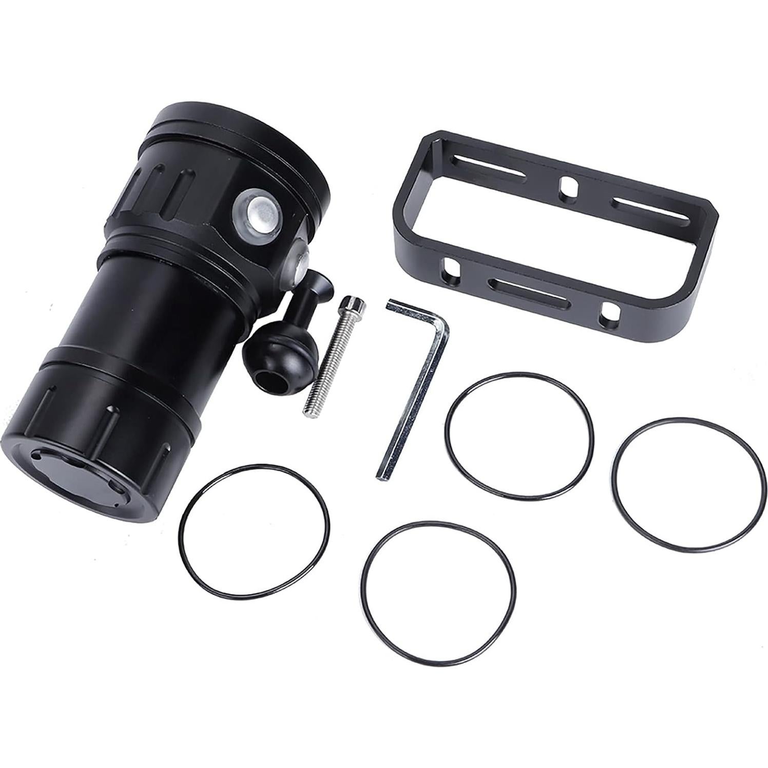 Linterna de Buceo Camrusic 18000 Lúmenes IPX8 500m