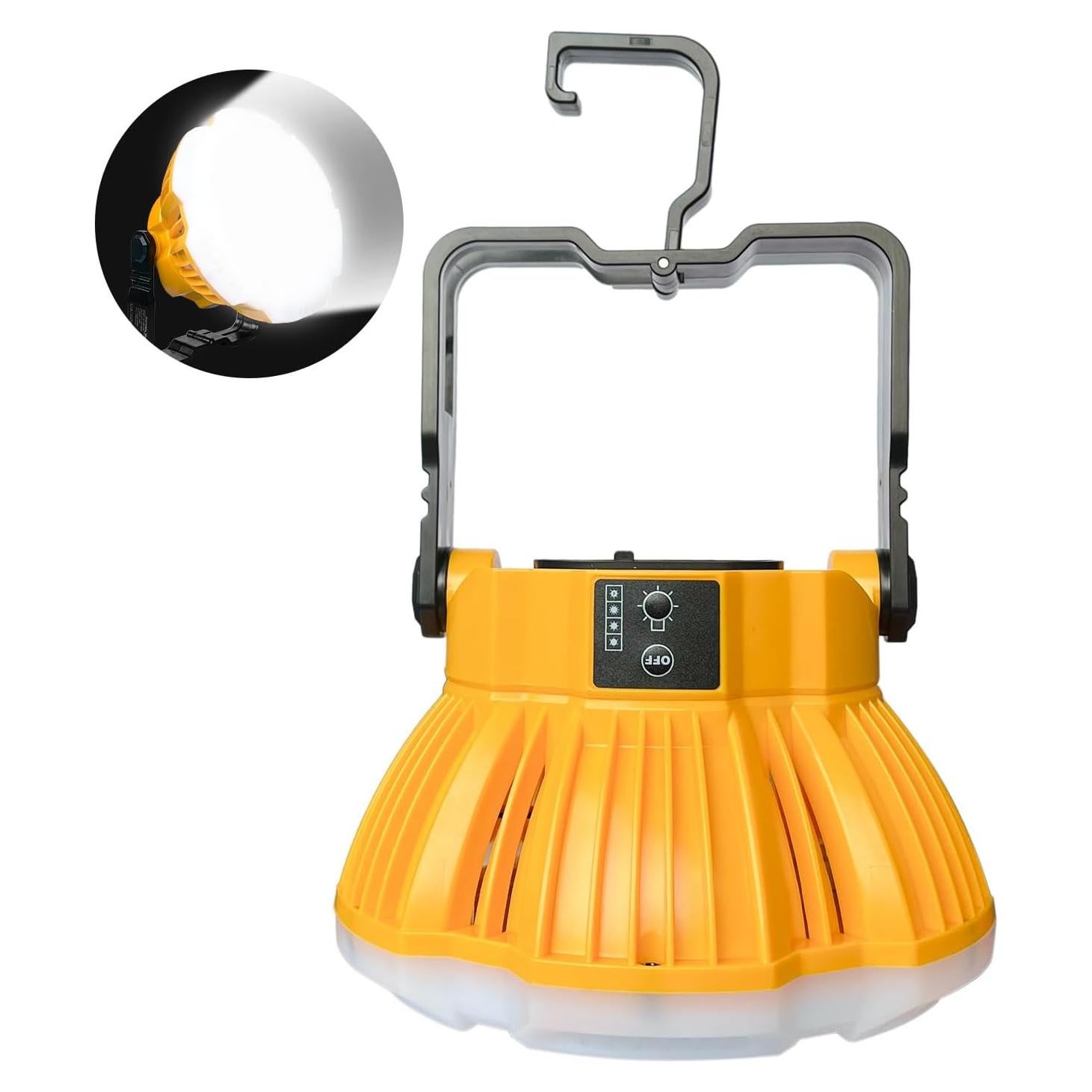 Linterna LED 24W Gruecoinno para Batería Dewalt 20V - 4 Modos