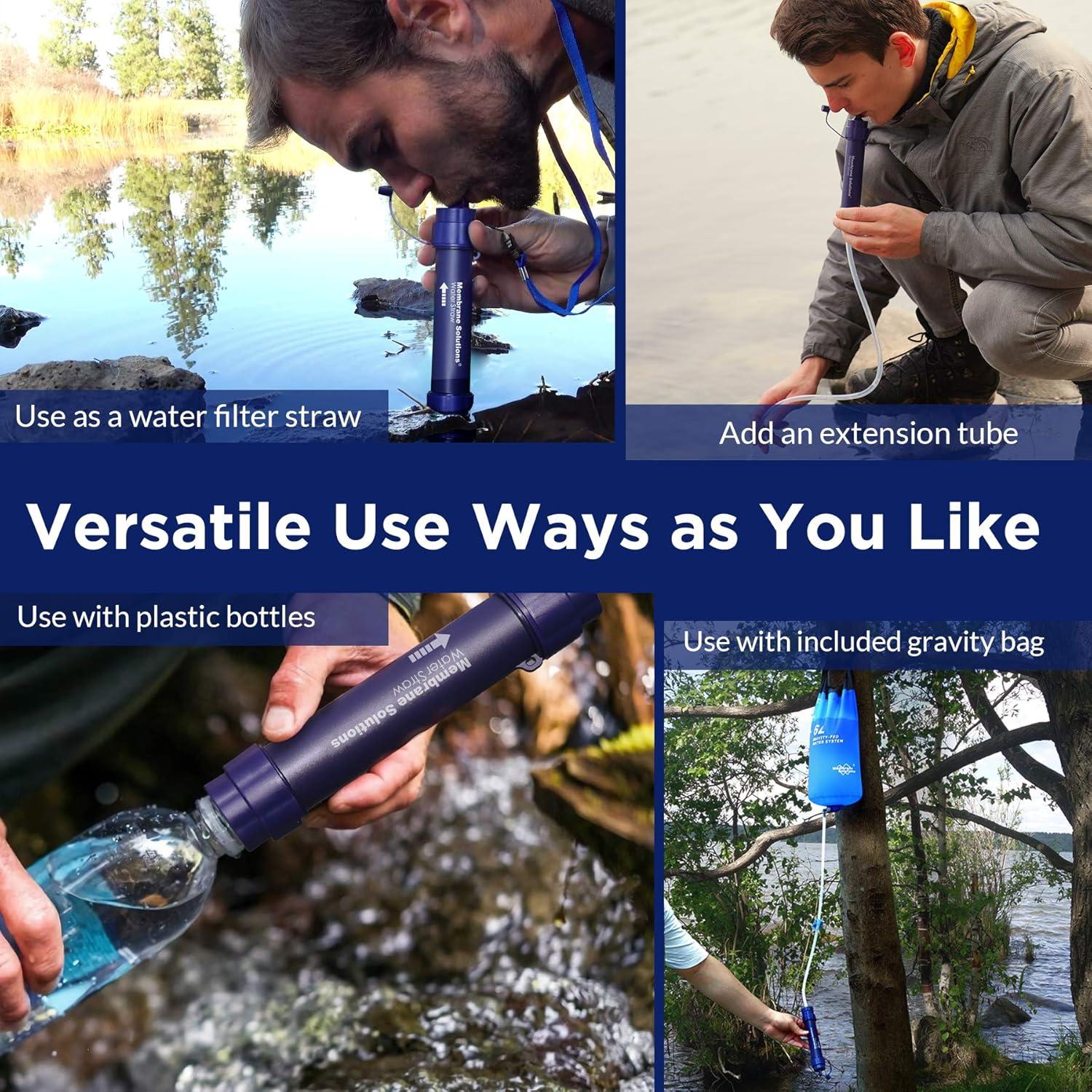 Filtro de Agua por Gravedad 6L Membrane Solutions, Certificado NSF